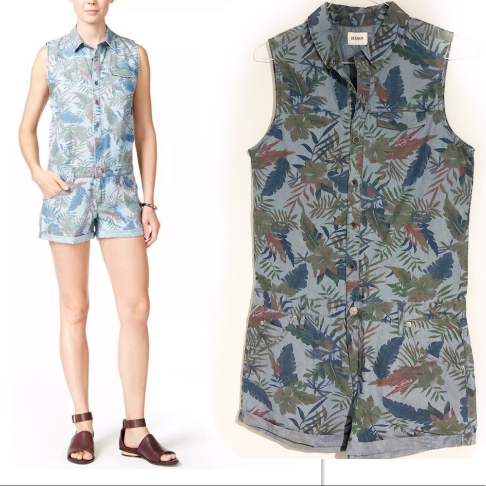 HUDSON Harmony Sleeveless Button Romper